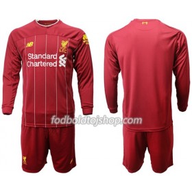 Liverpool Børn Hjemme Fodboldsæt 2019-20 L/S (+ Korte bukser)